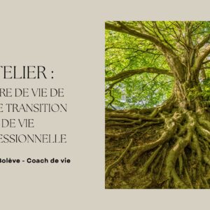 Atelier coaching arbre de vie transition professionnelle